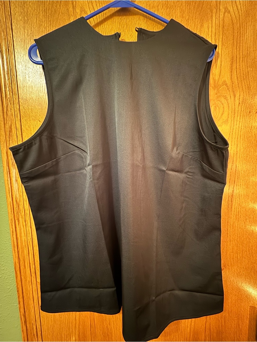 Classic Black Sleeveless Women's Top